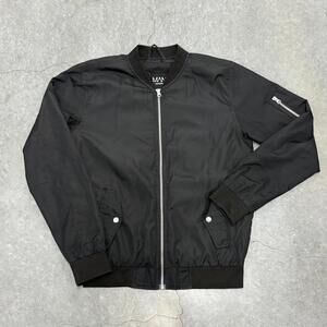 Boohoo MAN Black Bomber Jacket